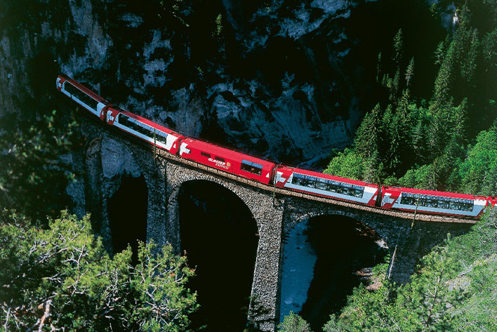 glacier express train